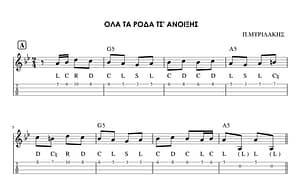 ΜΑΘΗΜΑ ΛΑΟΥΤΟΥ - ΟΛΑ ΤΑ ΡΟΔΑ ΤΣ΄ ΑΝΟΙΞΗΣ